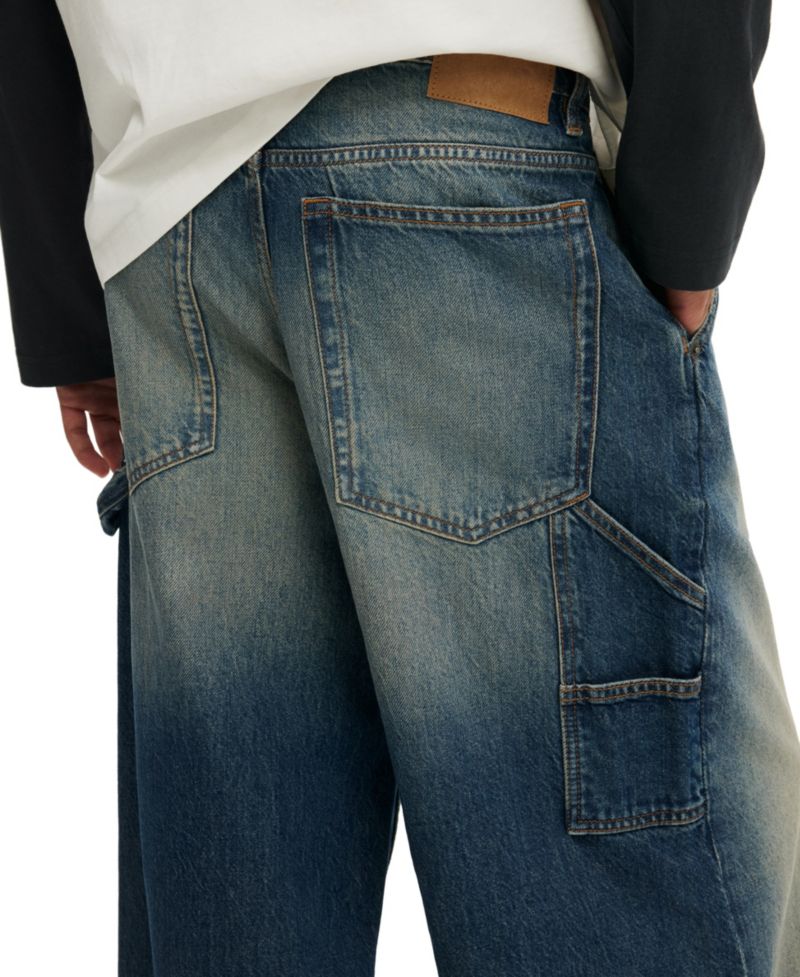 Men's Ultra Baggy & Relaxed Fit Wide Leg Jeans