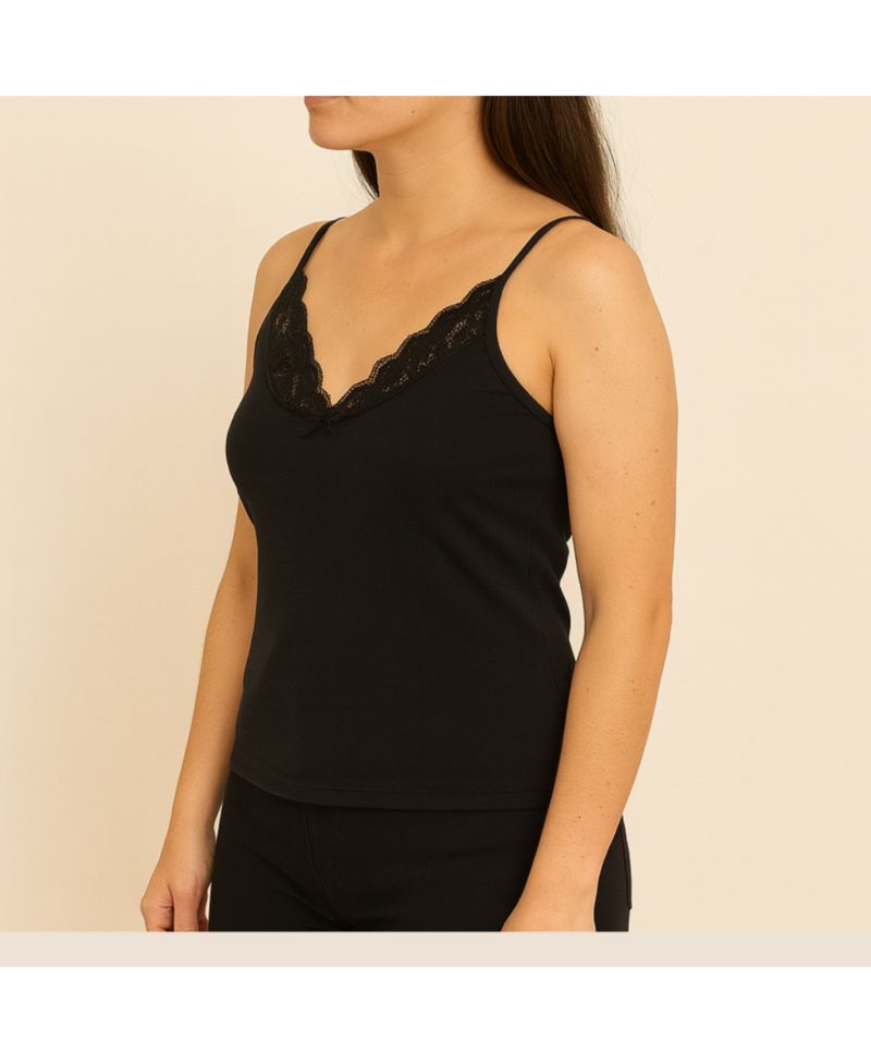 Women's Luna Lace Cotton Cami