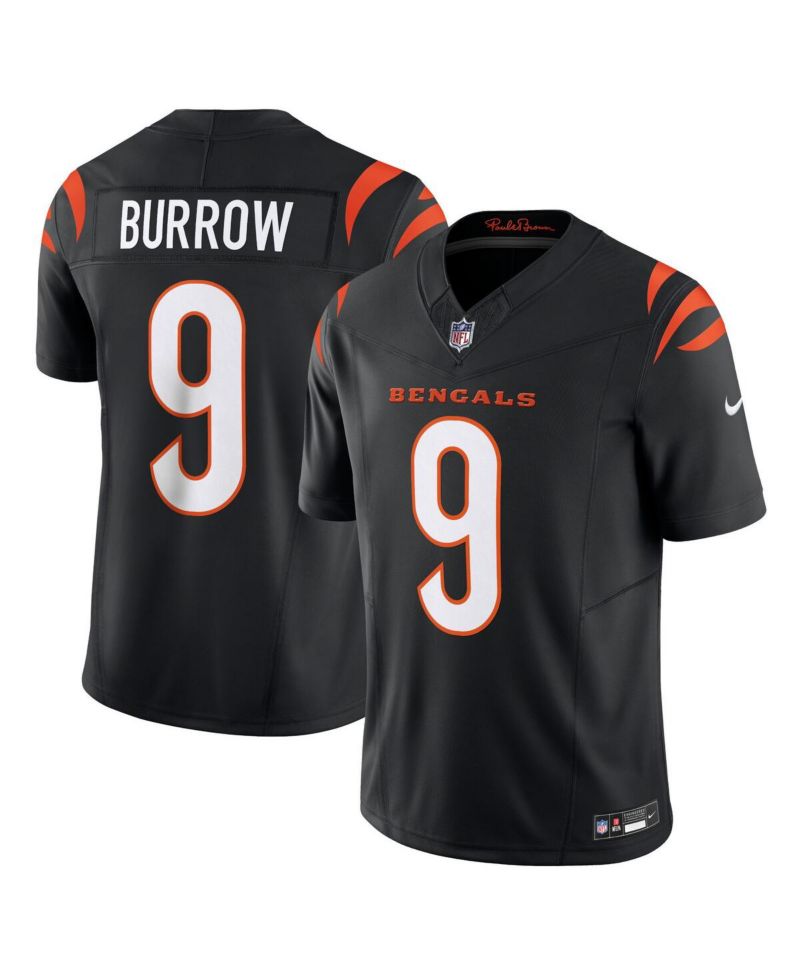 Men's Joe Burrow Black Cincinnati Bengals Vapor F.U.S.E. Limited Jersey