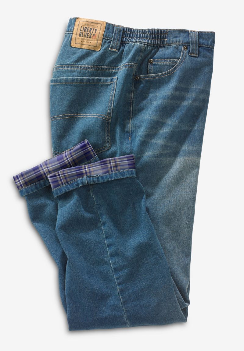 Men's by KingSize 5-Pocket Denim Shorts