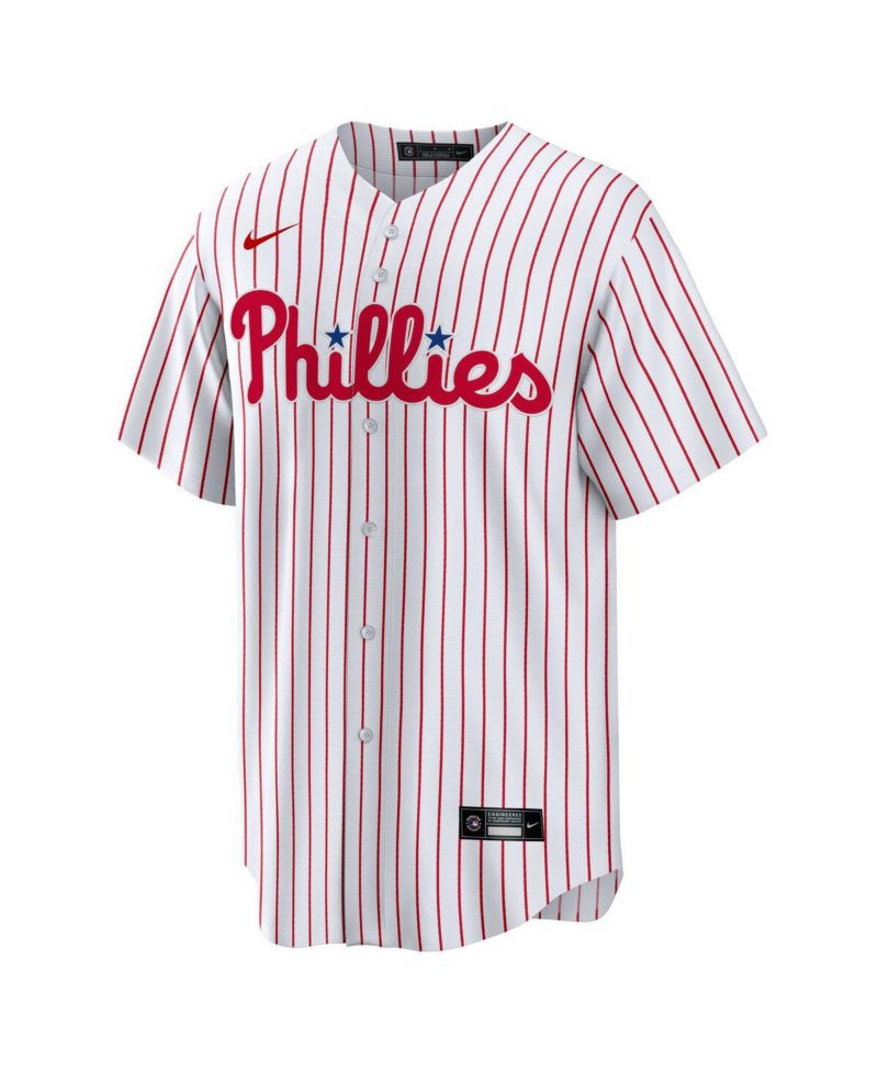Men's Ryan Howard White Philadelphia Phillies Replica Jersey
