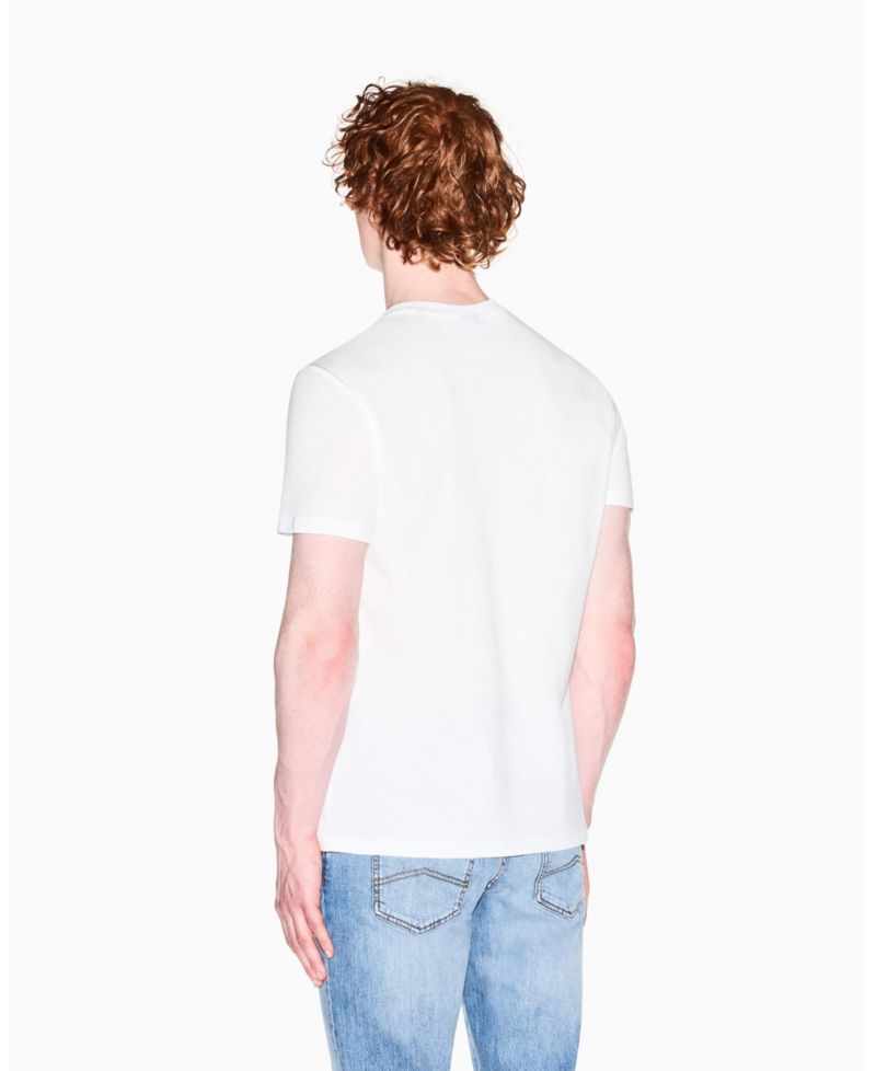 Men's Short Sleeve Floral Box T-Shirt