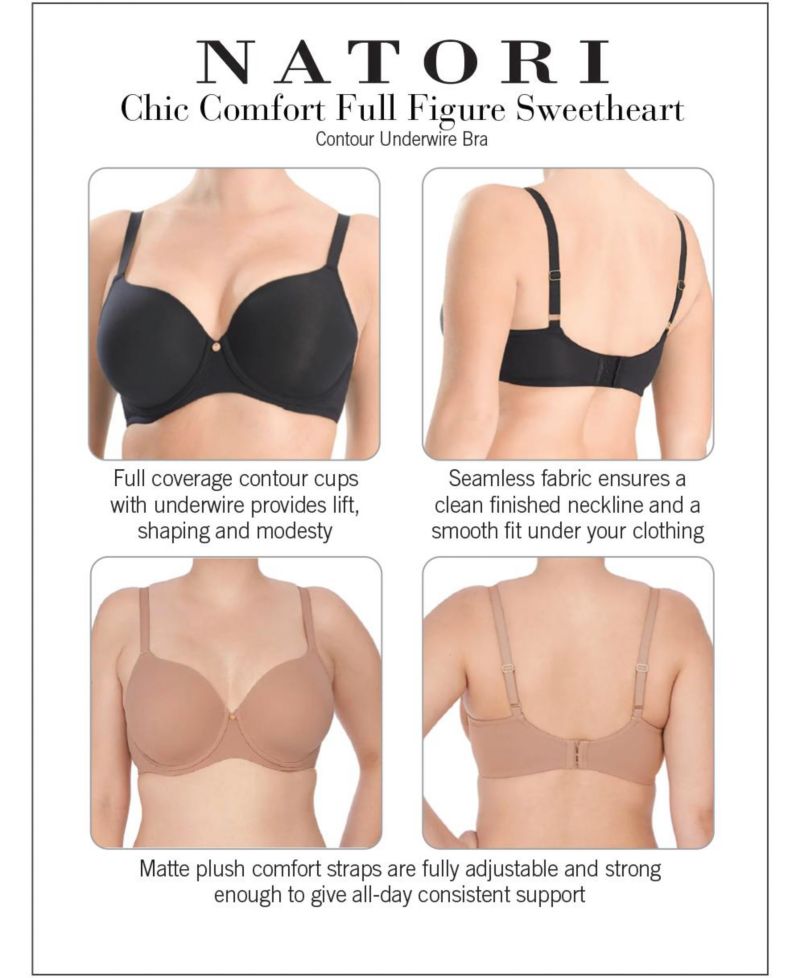 Women's Chic Comfort Full Figure Underwire T-Shirt Bra