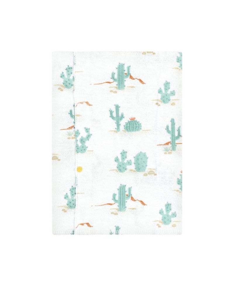 Unisex Soft Flannel Cotton Blend Burp Cloths Bundle