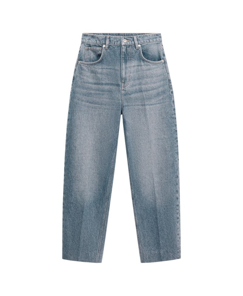 Women's Selection Cropped Balloon-Leg High-Rise Jeans