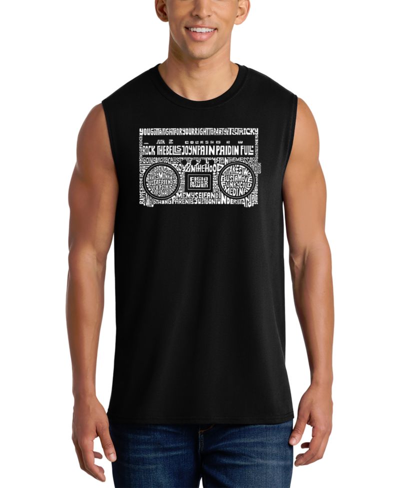 Men's Vintage Boombox Graphic Tank Top