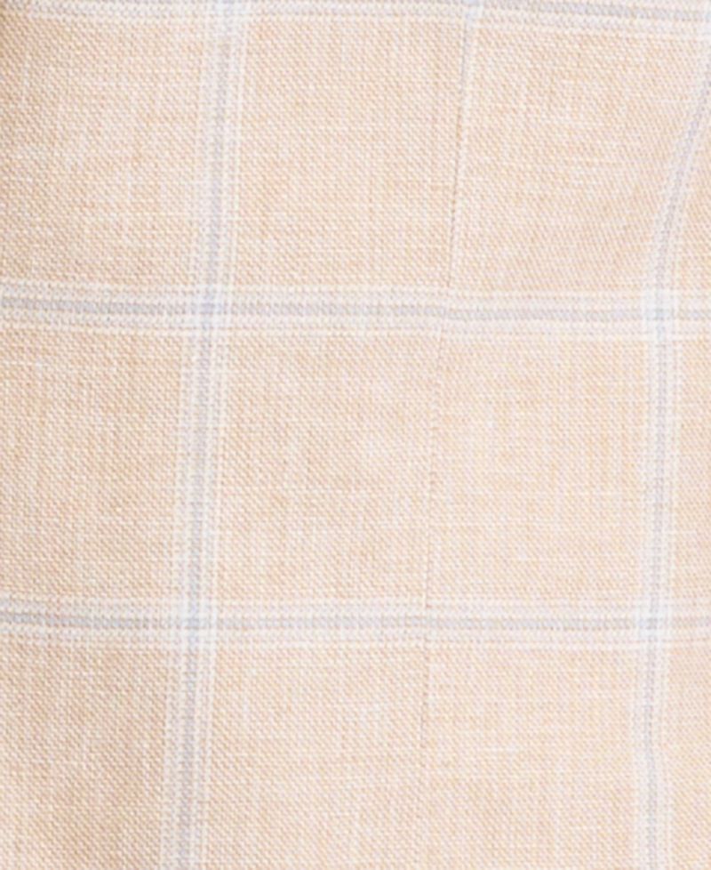 Мужская спортивная куртка Windowpane из льняной ткани современного покроя