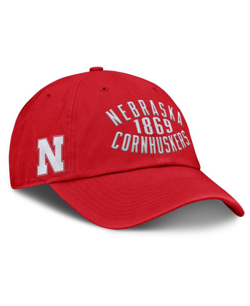 Men's Scarlet Nebraska Huskers Archer Adjustable Hat