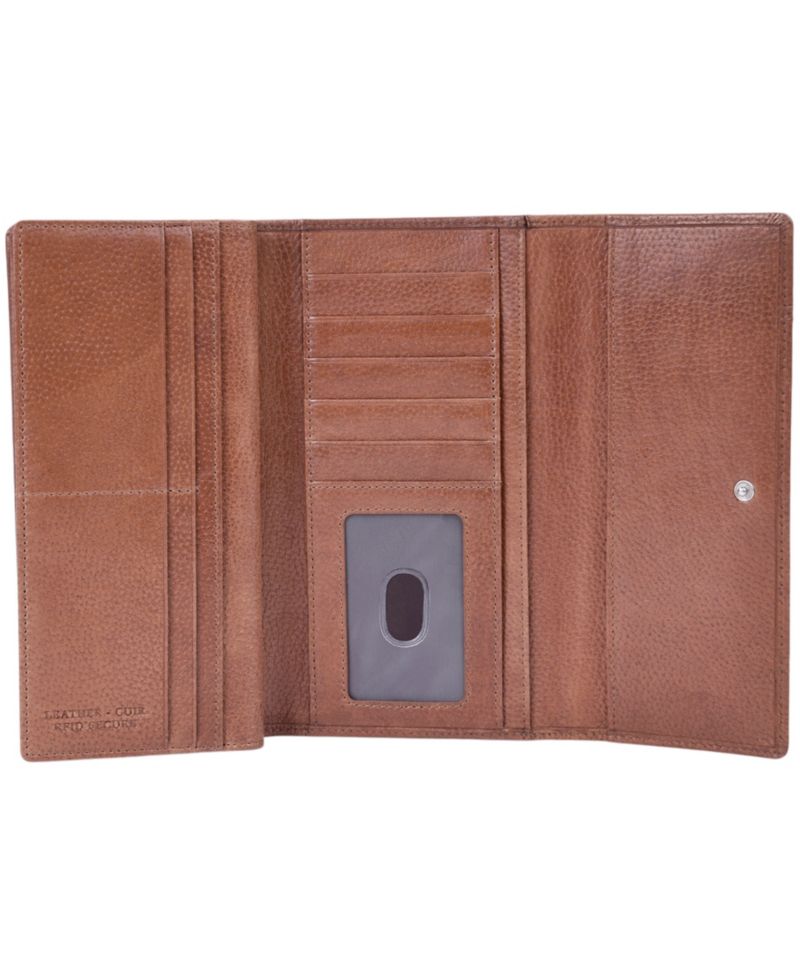 Fifth Avenue RFID Secure Quad Fold Wallet