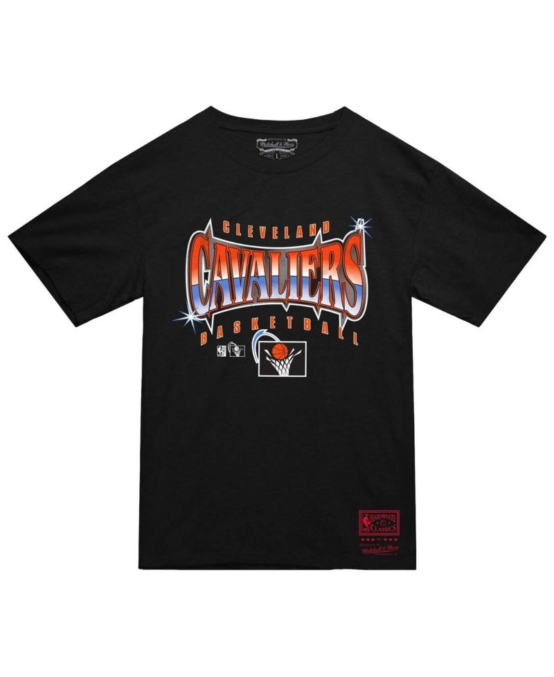 Men's Black Cleveland Cavaliers Worldwide Collection Glow Up T-Shirt