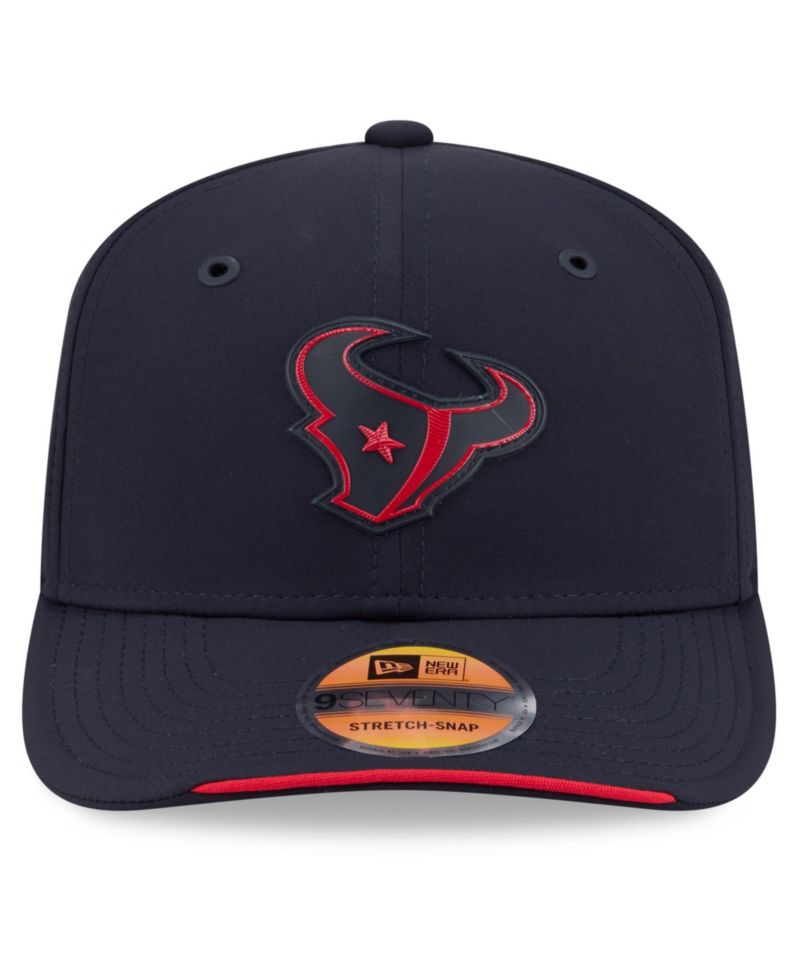 Men's Navy Houston Texans 2026 Sideline 9SEVENTY Adjustable Hat