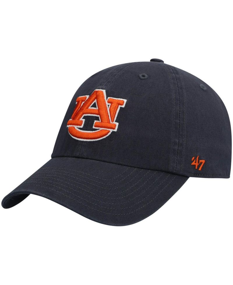 Men's Navy Auburn Tigers Vintage Clean Up Adjustable Hat