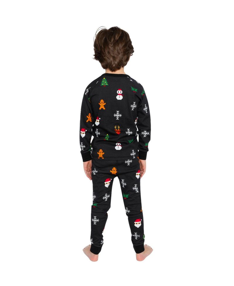Little and Big Boy (6 - 12) Cotton Two-Piece Pajama Set