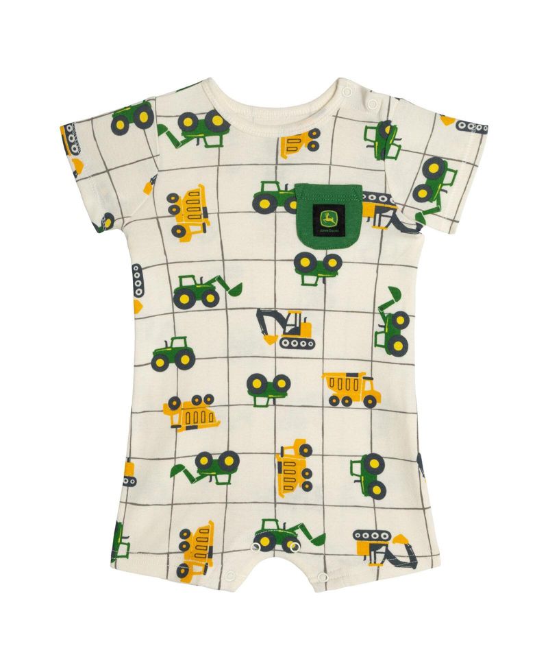 Baby Boys' ( new born to 24 M ) One Piece Short Sleeve Romper