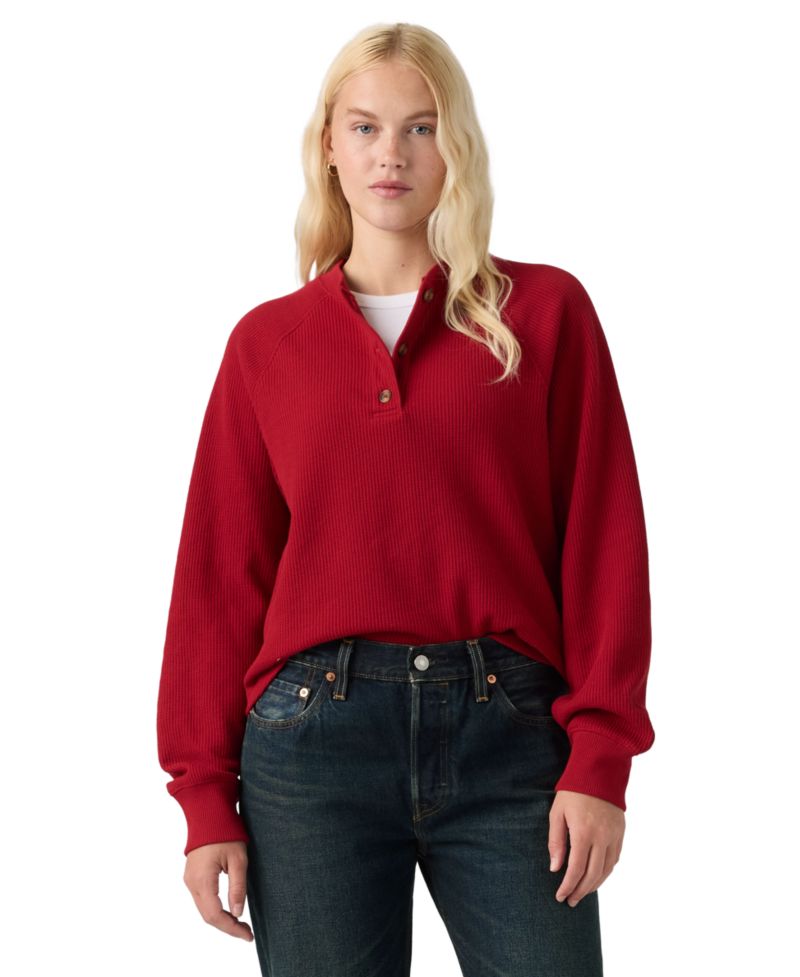Women's Lassen Henley Long Sleeve Top