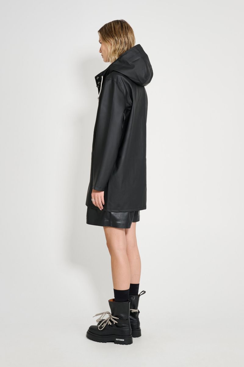 Stockholm Long Sleeve Hooded Raincoat