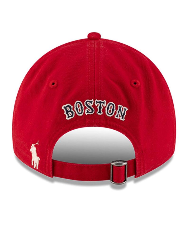 x Ralph Lauren Men's Red Boston Red Sox 9TWENTY Adjustable Hat