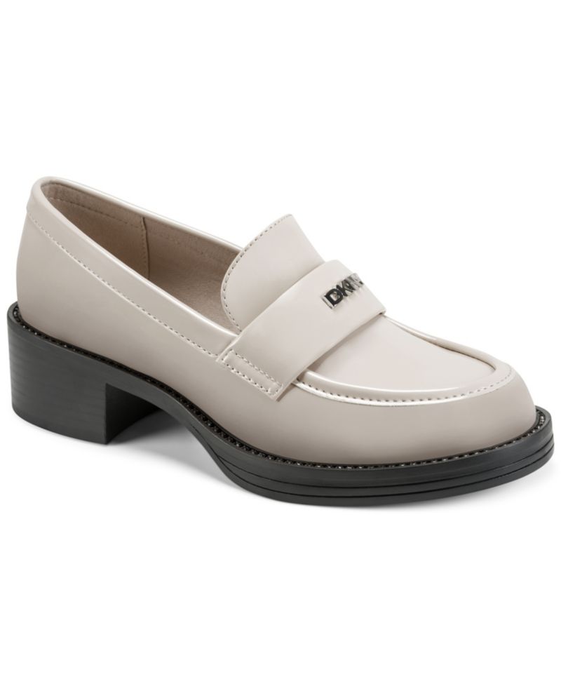 Women's Civelli Heeled Round Toe Slip-On Loafers