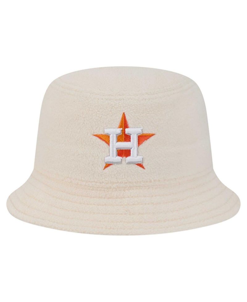 Women's White Houston Astros Chrome Cozy Bucket Hat