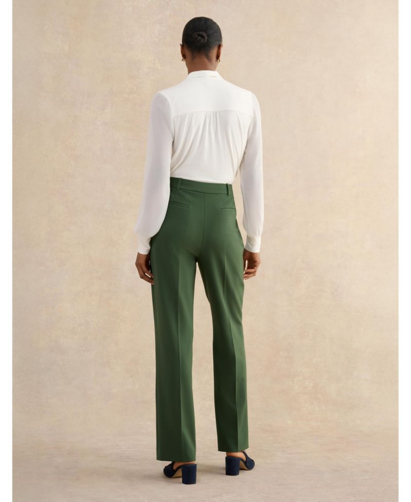 Women's Bess High Waisted Straight Leg Trousers