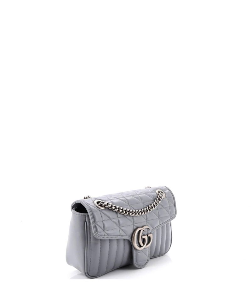 Small GG Marmont Flap Bag Mixed Matelasse Leather