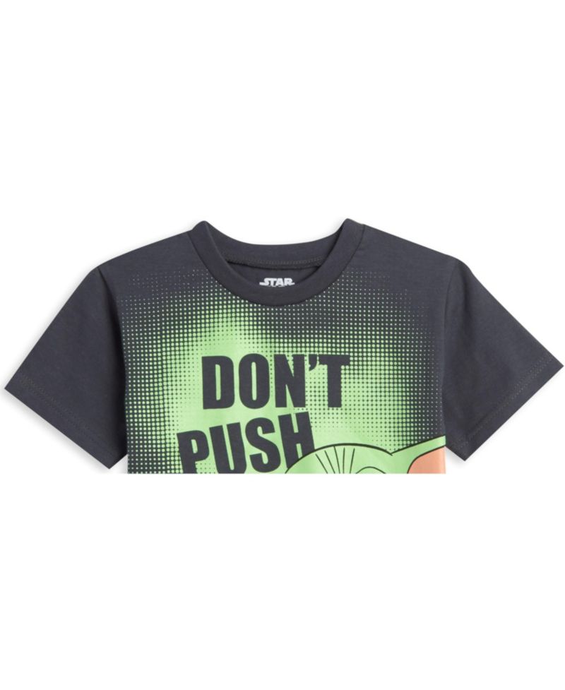 Baby Boy's (12M-18M) The Mandalorian Yoda T-Shirt and Mesh Shorts Outfit Set