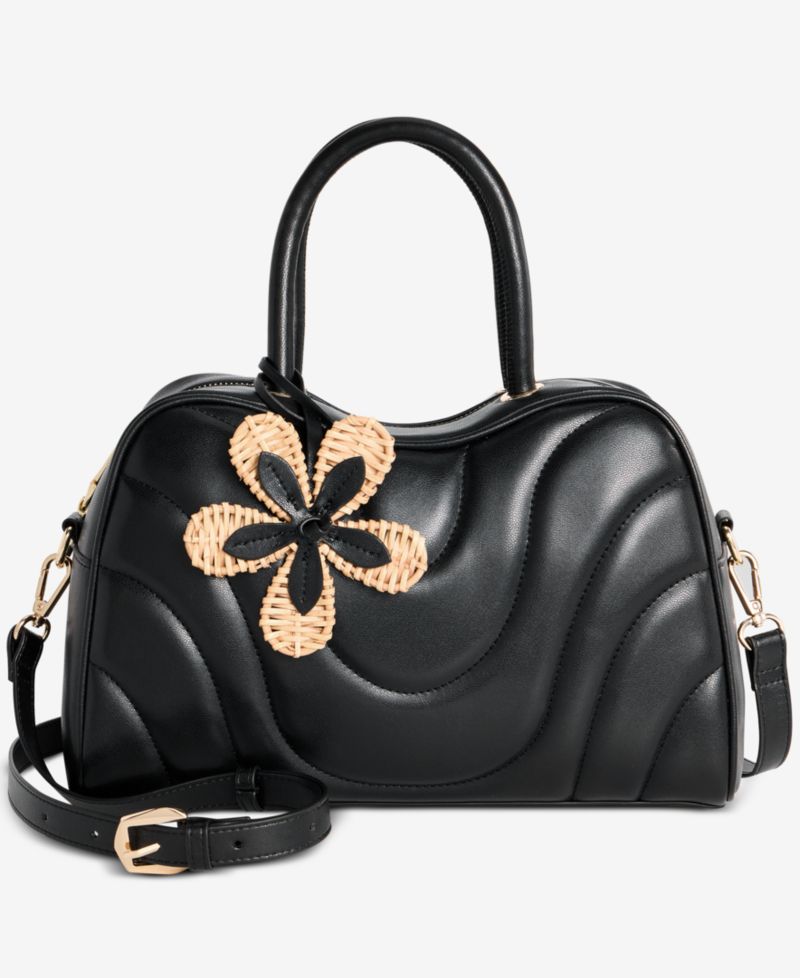 Aydenn Bowler Wave Satchel Handbag