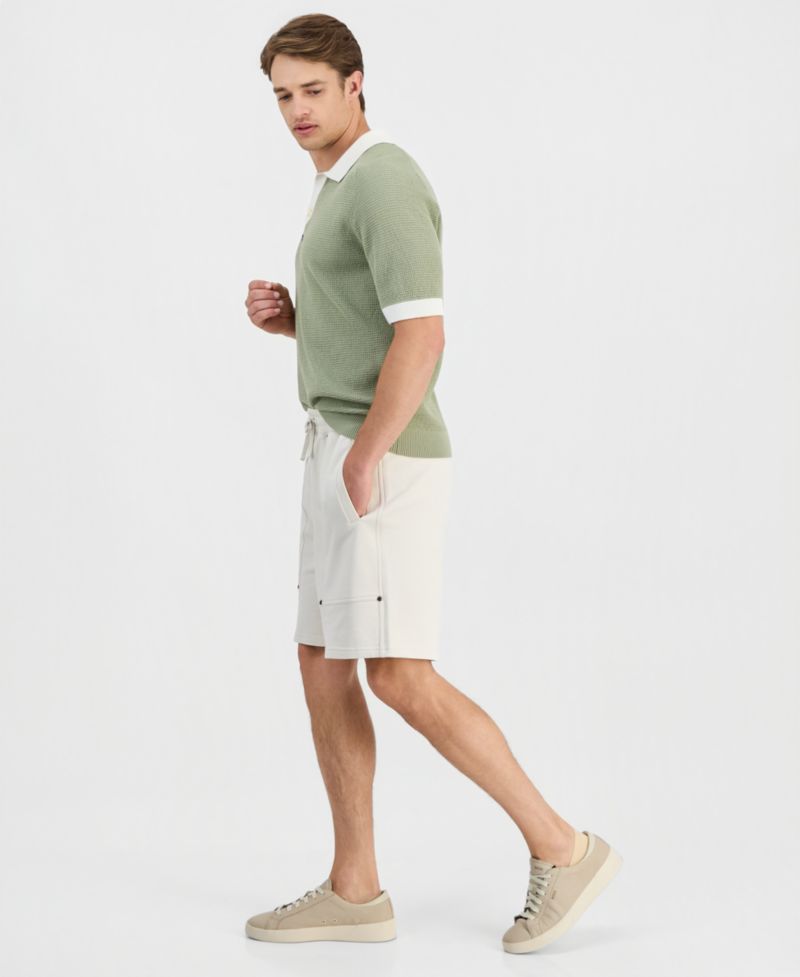HUGO by Men's Nimdos Elastic Waistband Shorts
