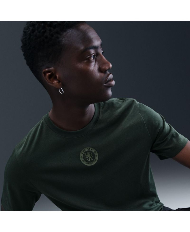 Men's Green Chelsea Crest T-Shirt