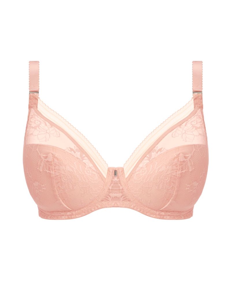 Women's Fusion Lace Underwire Padded Plunge Bra