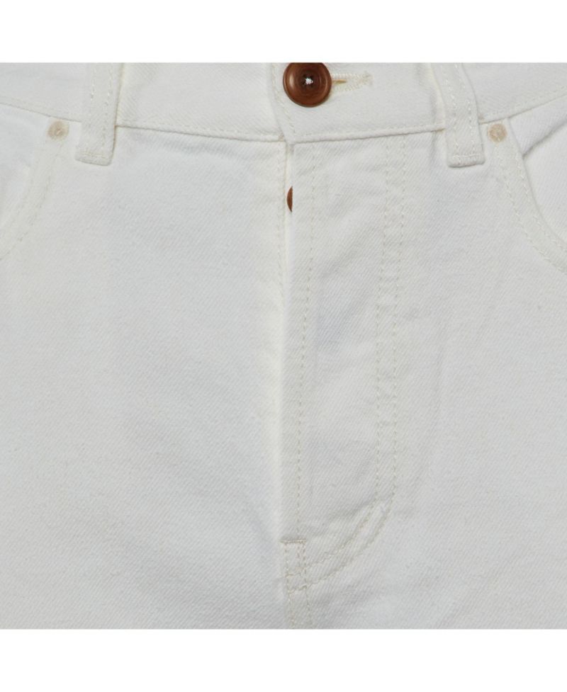 Women's Mid-Rise Straight-Leg Cotton-Blend Jeans