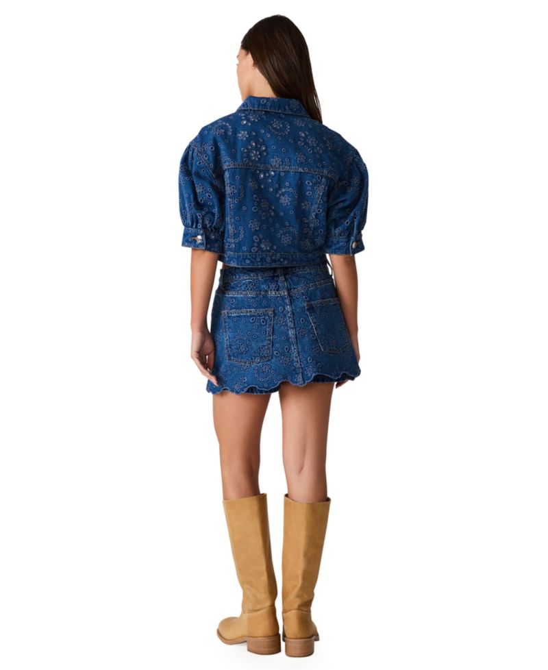 Women's Delilah Eyelet Non-Stretch Skort