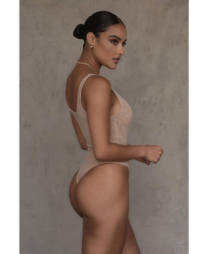 Women's Mesh Essentials Tank Bodysuit Undergarment