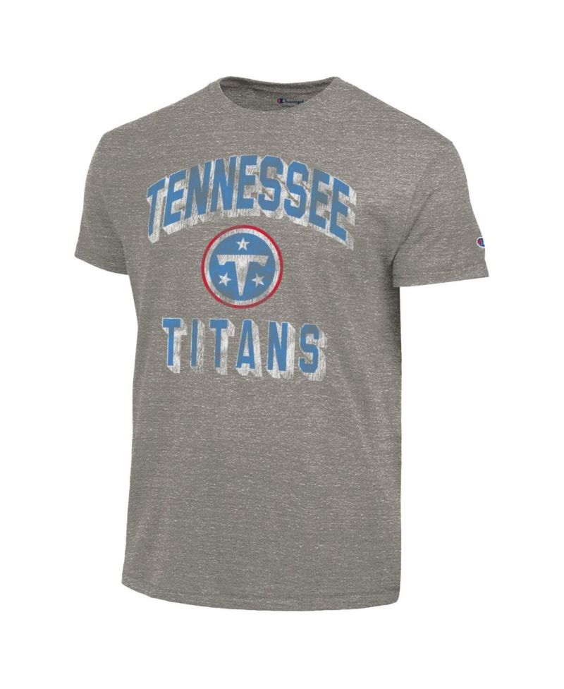 Men's Charcoal Tennessee Titans Ultimate Tri-Blend T-Shirt