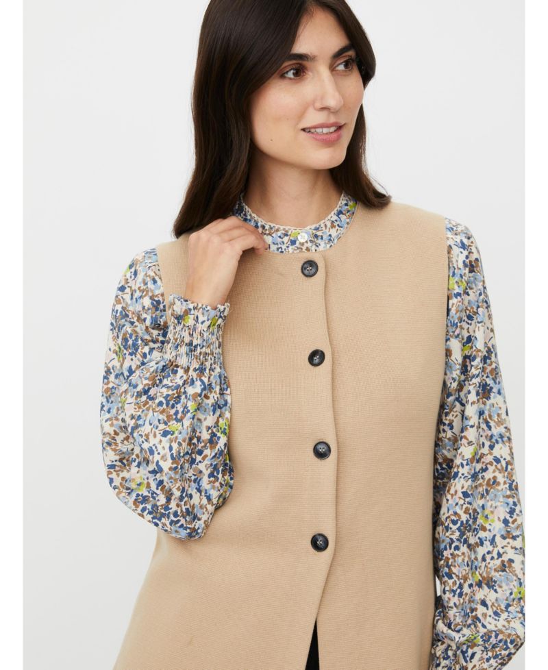 Women's MaLinbine Longline Sleeveless Cardigan