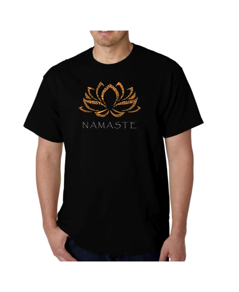 Men's Namaste Word Art T-Shirt