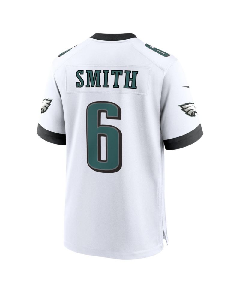 Men's DeVonta Smith White Philadelphia Eagles Game Jersey