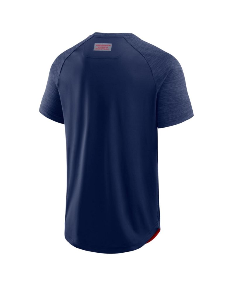 Men's Navy Washington Wizards Inbound Pass Play Practice T-Shirt