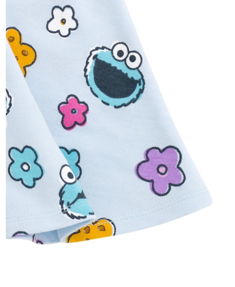 Baby Girls 2-Piece Skater Dress and Scrunchie Set
