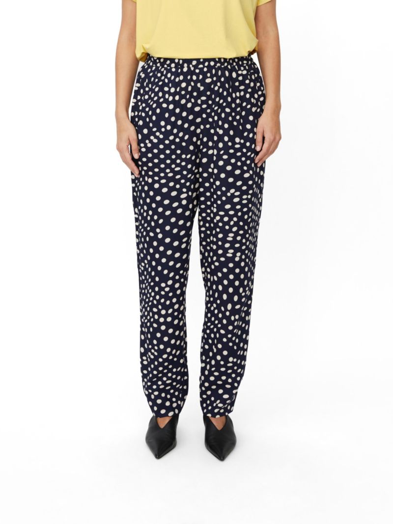 Women's MaPless Polka Dot Tapered Pants