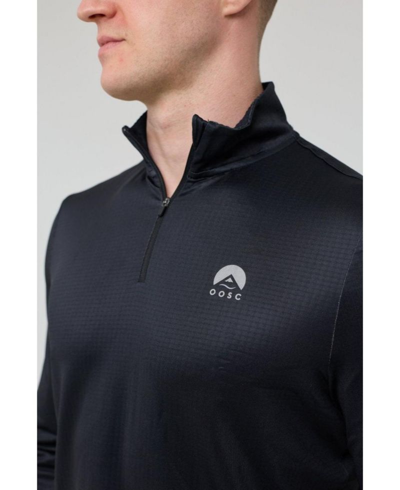 Men's Elite Activewear 1/4 Zip Top T-Shirts