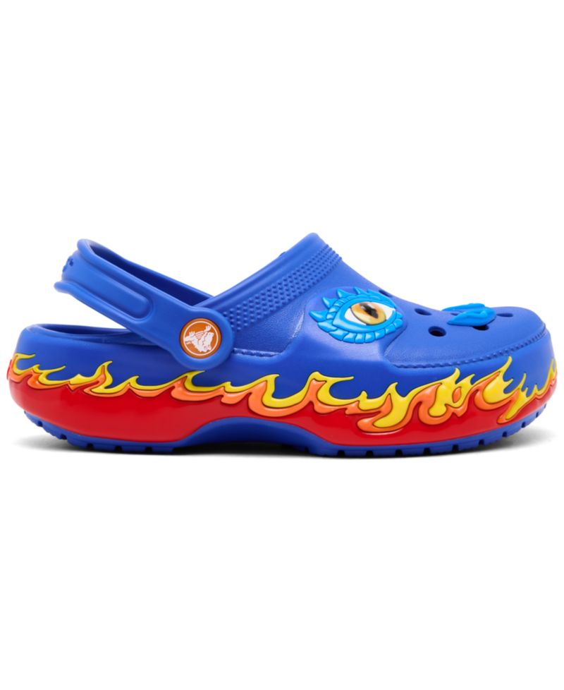 Little Kids Light-Up Dragon Classic Clogs from Finish Line