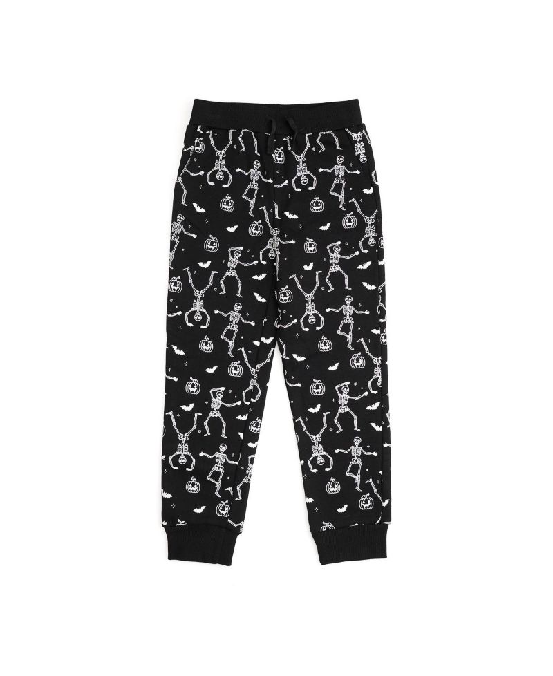 Boys' 4-20 Silly Skelly Glow-in-the-Dark Cotton-Blend Joggers