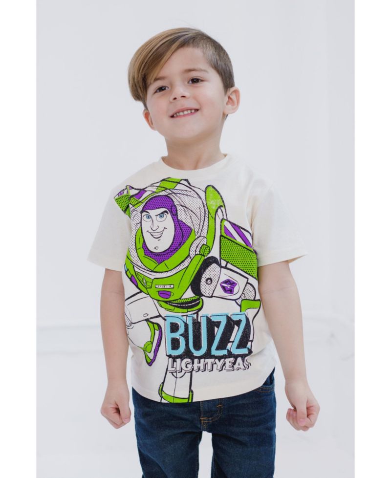 Toddler Boys (2T-5T) 2-Piece Short Sleeve T-Shirt Set