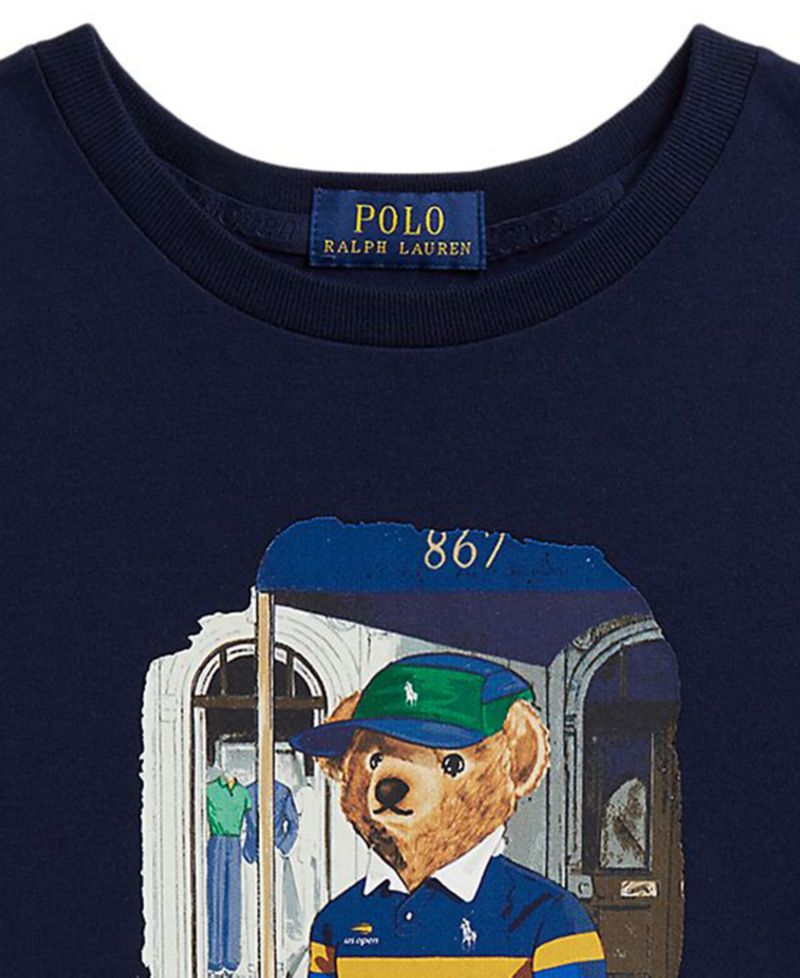 Girls' 7-16 US Open Polo Bear Short-Sleeve T-Shirt