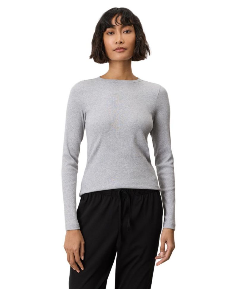 Women's Organic Cotton Perfect Rib Layering Long Sleeve