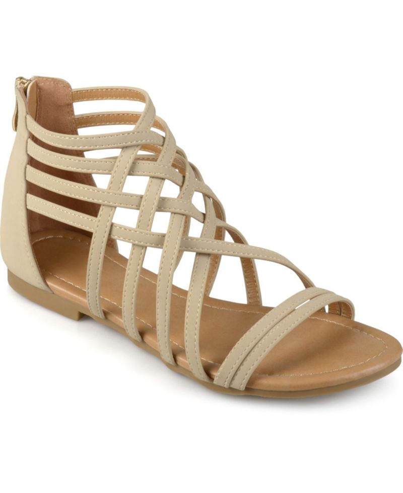 Women's Hanni Crisscross Strappy Flat Sandals