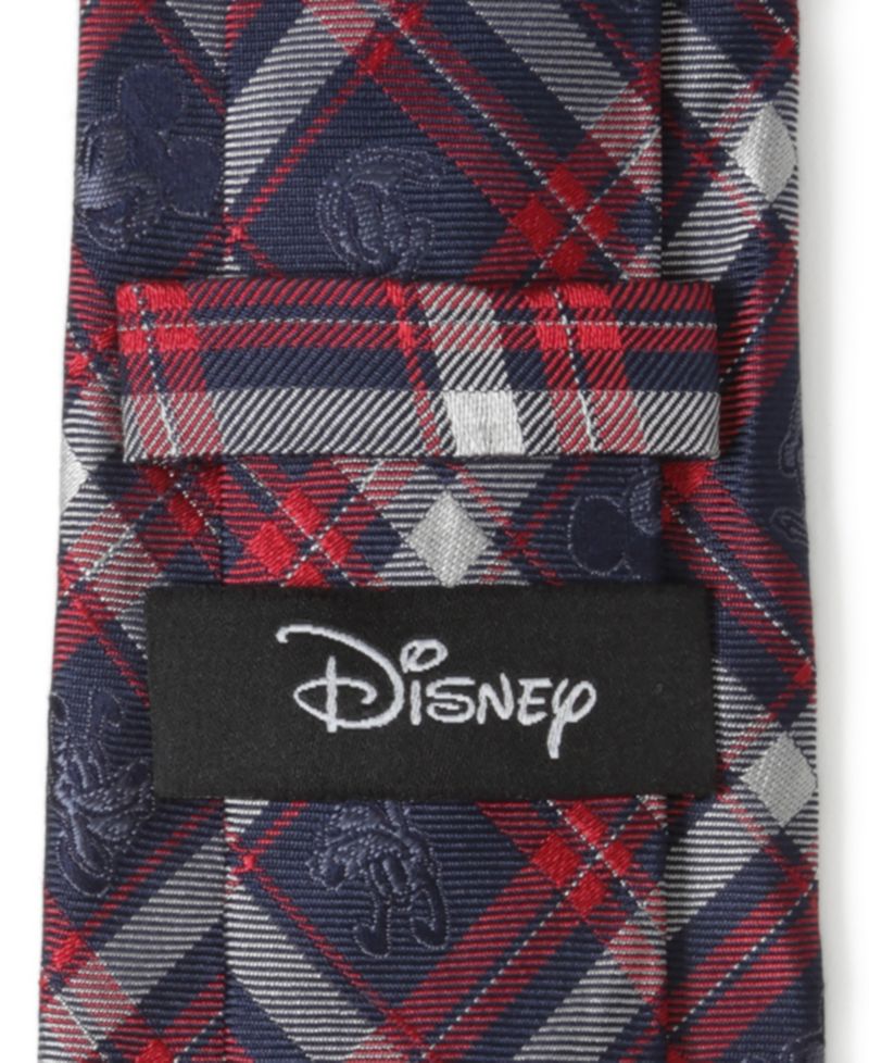 Men's Mickey and Friends Plaid Men's Tie