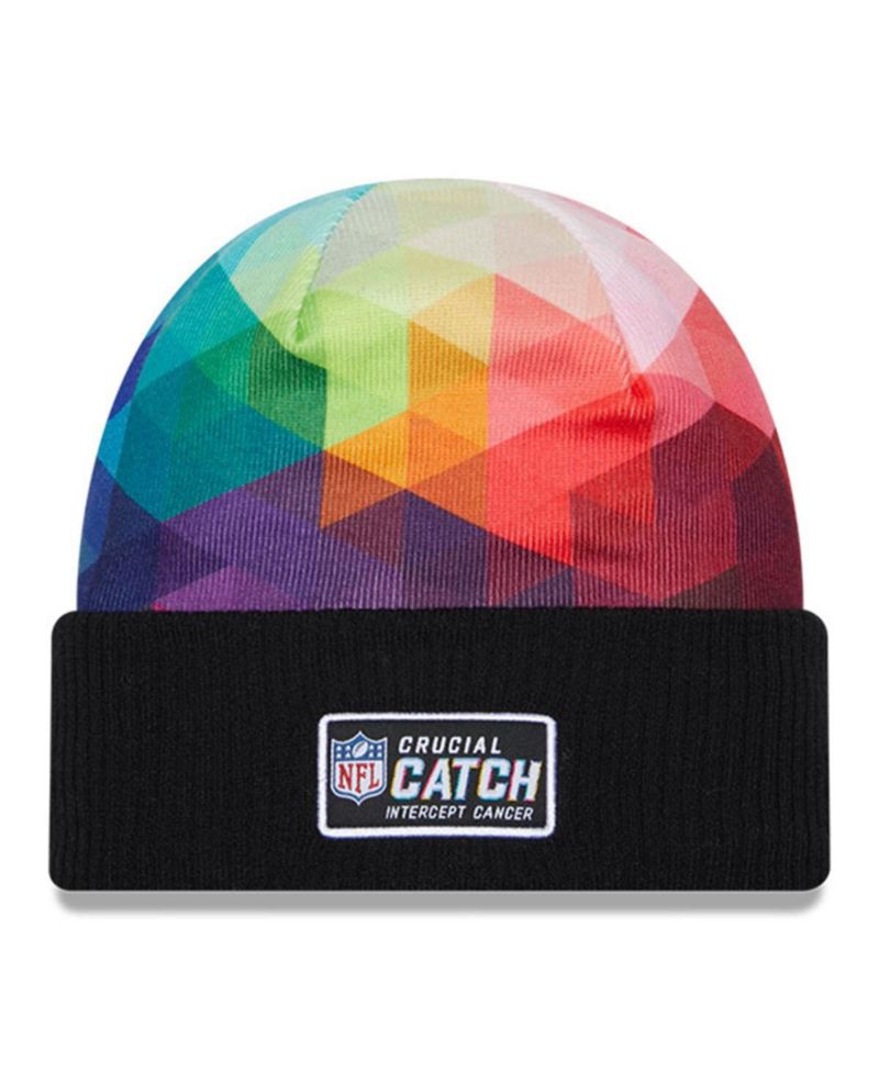 Men's Black Tennessee Titans 2023 NFL Crucial Catch Cuffed Knit Hat