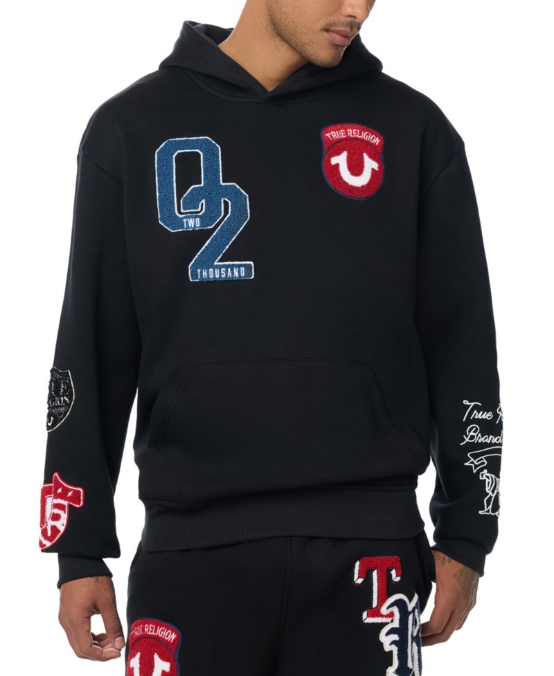 Men's Logo Patch Hoodie